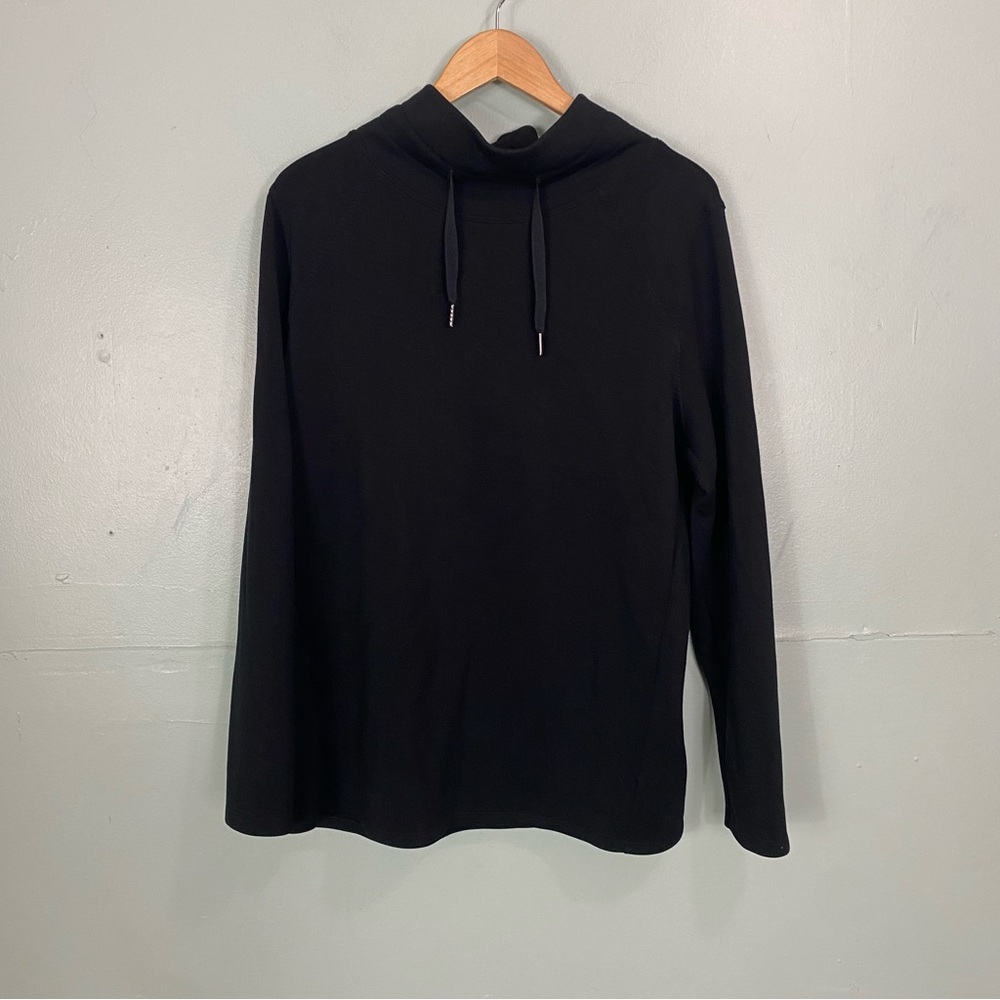 Spanx Very Black Airessentials Pullover Sweatshir… - image 1